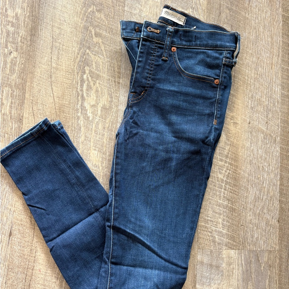 Madewell high rise skinny jeans